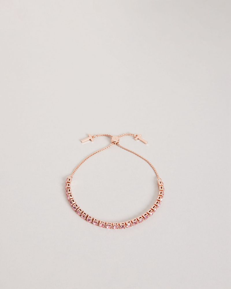 Ted Baker Melrah Icon Crystal Bracelet Smycken Dam Rosa | ZDO-315286