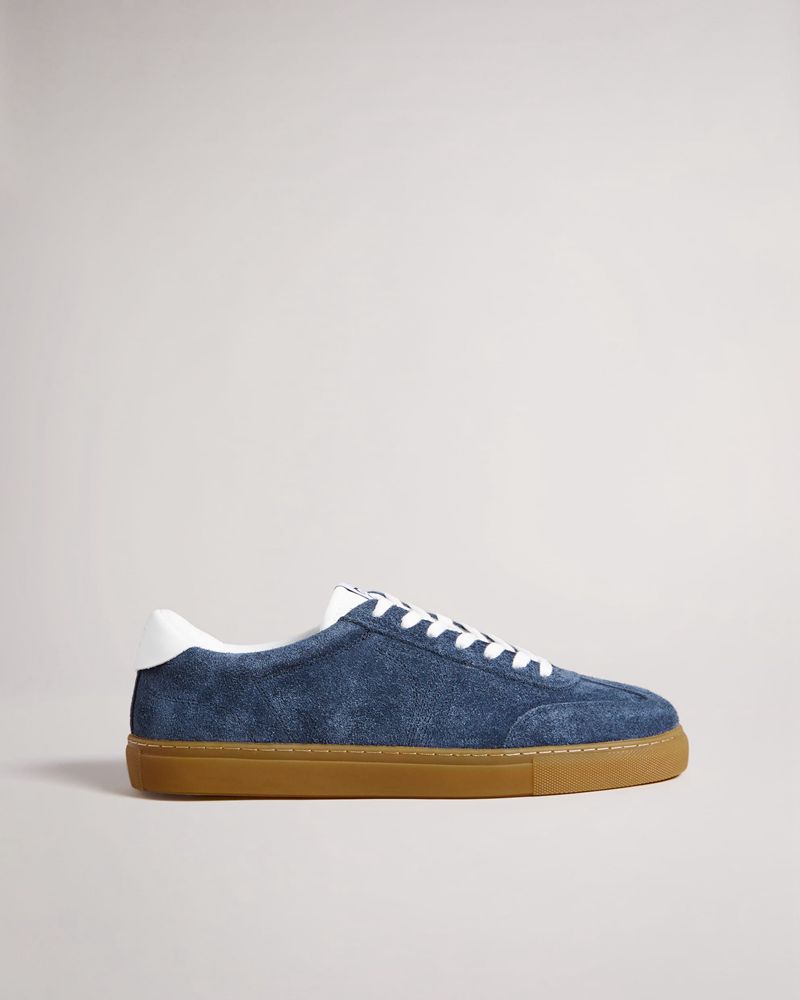 Ted Baker Miyles Retro Gumsoles Sneakers Herr Marinblå | ZWH-845609