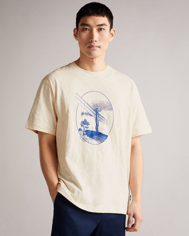 Ted Baker Tilton Graphic Blast Herr Vita | NCI-698351
