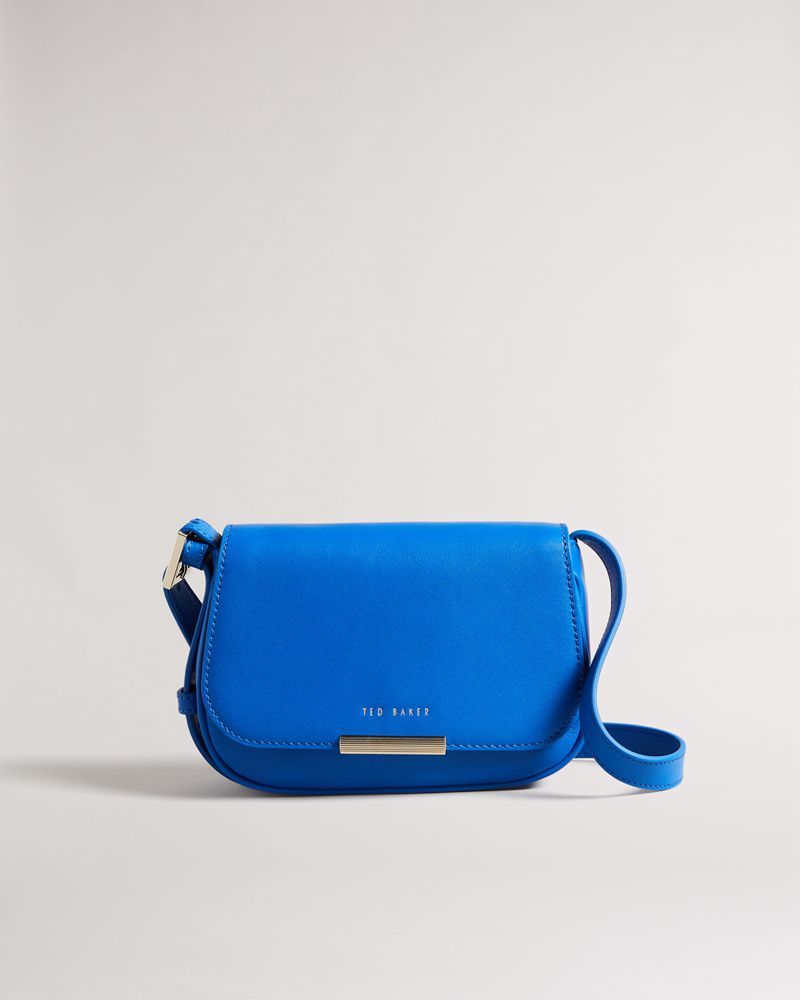 Ted Baker ira Curveduette Cross Body Crossbody Väska Dam Blå | HWB-532408